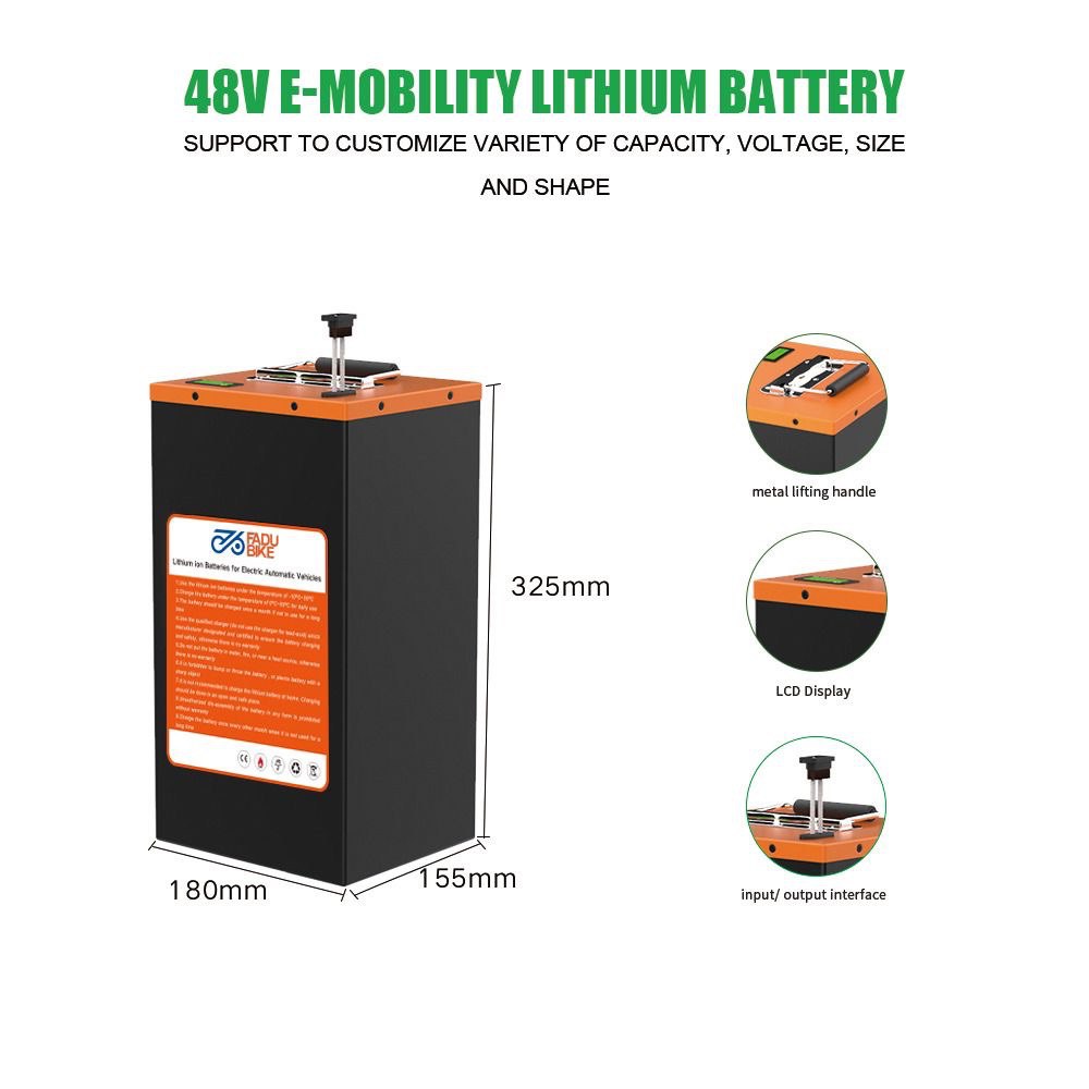 Lithium Batterie (Akku) 48 V 60 Ah